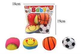 SET 4 BABY PALLINE MUSICALI