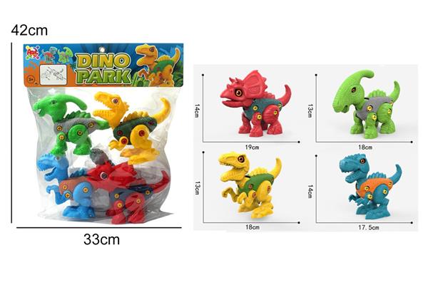 SET 4 DINOSAURI